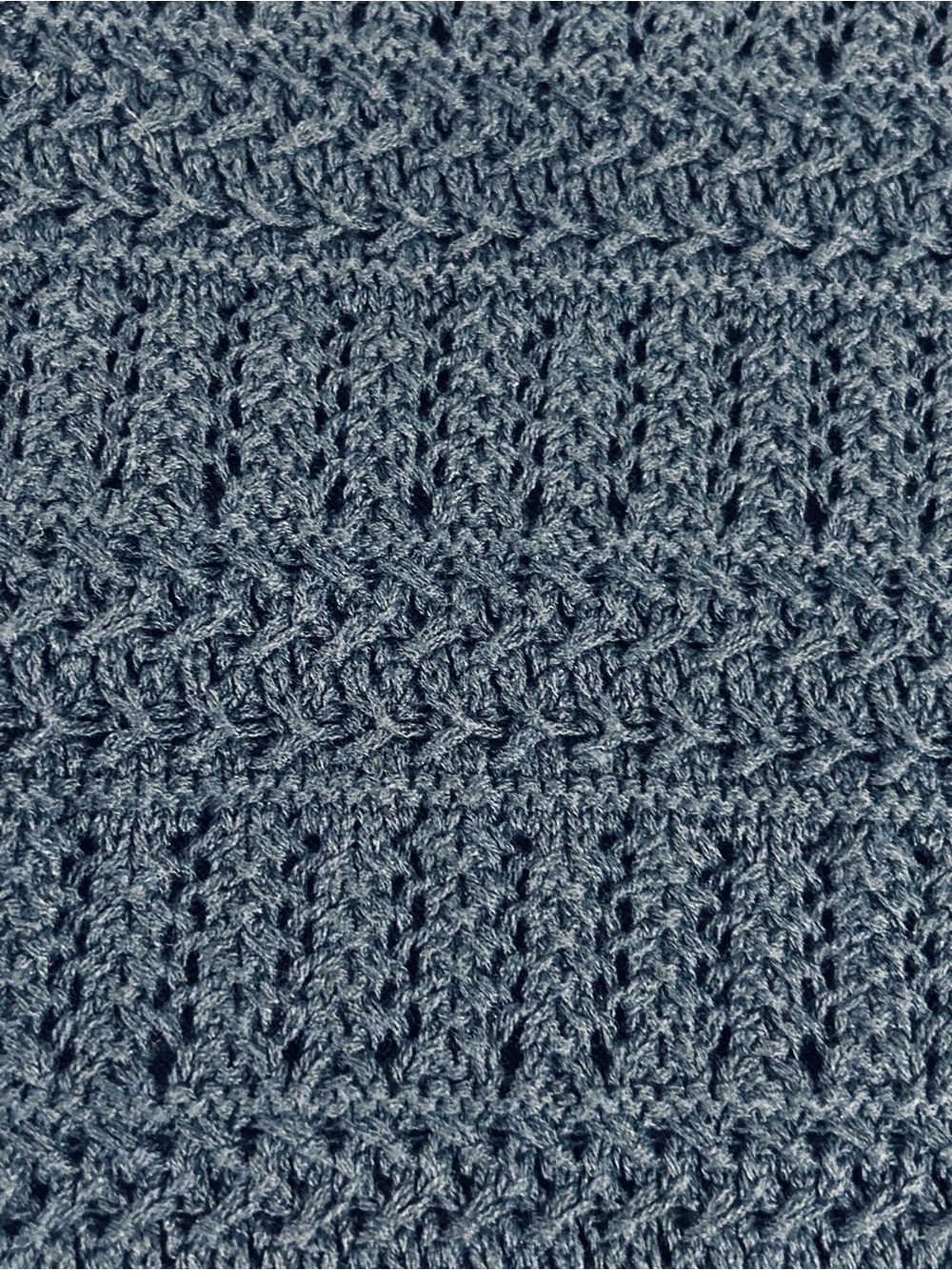 NWT J. Jill Navy Crochet Knit Sleeveless Mini Dress - Picture 5 of 12